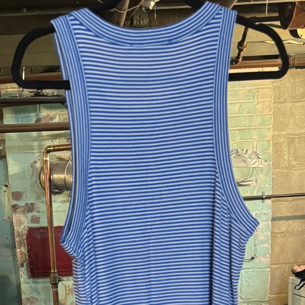 LOFT Striped Maxi Dress - Picture 2 of 4